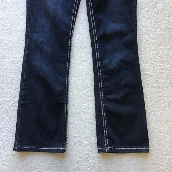 NINE WEST BLUE JEANS SIZE 6 ANNETTE - Picture 7 of 9